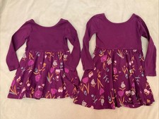 Daily Tea Collection Dress Lot Sisters Cousins Size 3 And 5 Floral Twirl Flaw