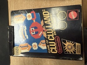 Clu Clu Land Game Black Box (NES)