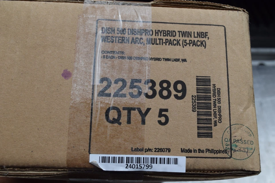 DISH NETWORK DISH 500 DISHPRO Hybrid Twin LNBF Western Arc 225389 NUEVO Foto 3 de 4