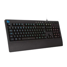 Logitech G213 Prodigy Gaming Keyboard, LIGHTSYNC RGB Backlit Standard, Black