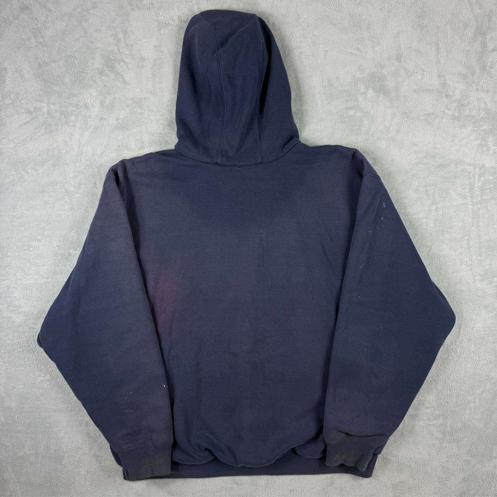 Vintage Carhartt 1990's Heavyweight Lined Navy Blue Size 2XL Full Zip Hoodie image 8