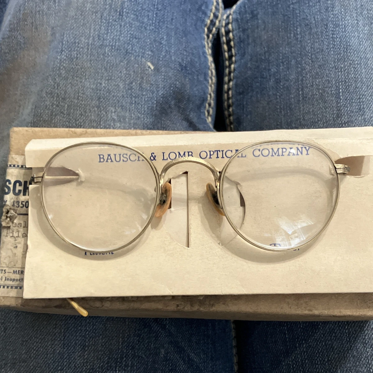 Bausch + Lomb Metal 1930s Decade Vintage Eyeglasses | eBay