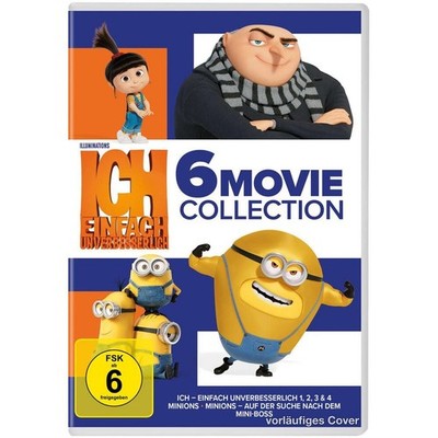 Ich einfach unverbesserlich & Minions - 6-Movie Collection (DVD)