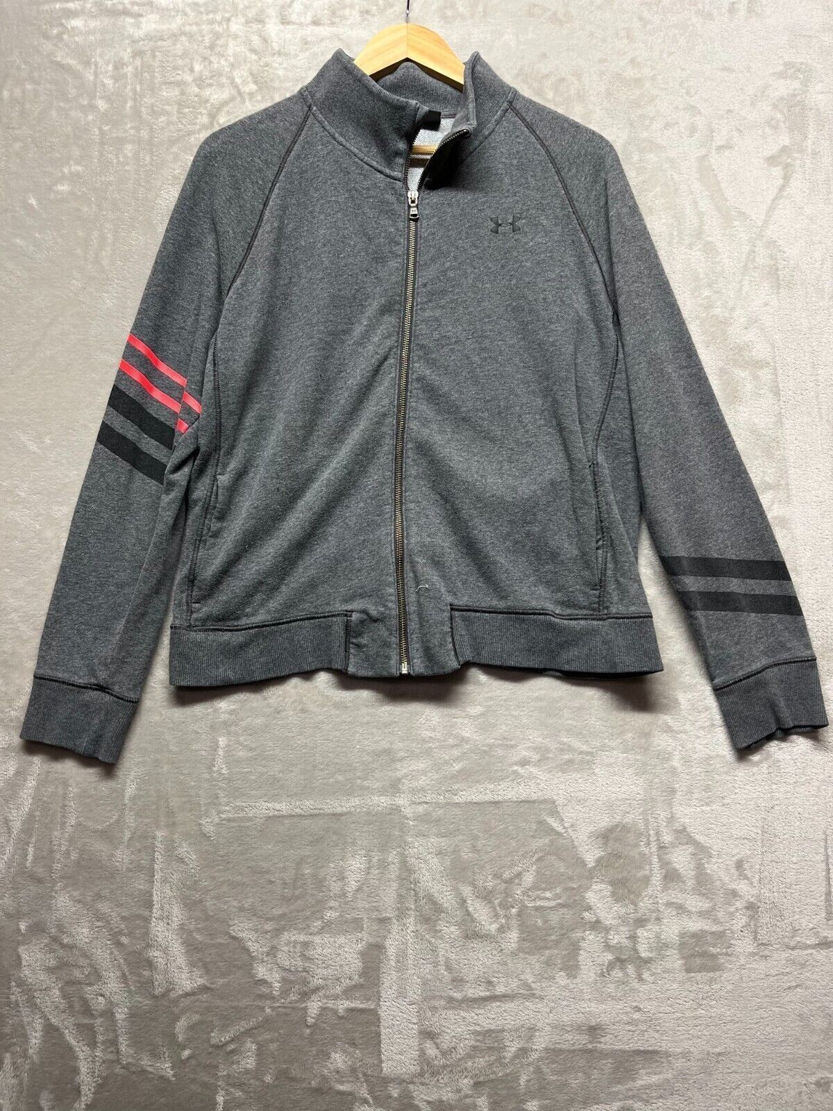 Under Armour Basic Jacket Women's Size Large Long… - image 1