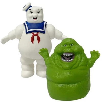 Marshmallow Man + Slimer Green Ghost Ghostbusters Action Kids Toys-gifts