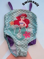  1196 Disney Mermaid Ariel swimsuit Girls 12 months