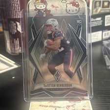 TreVeyon Henderson 2025 Panini Phoenix NFL Base Rookie RC New England Patriots