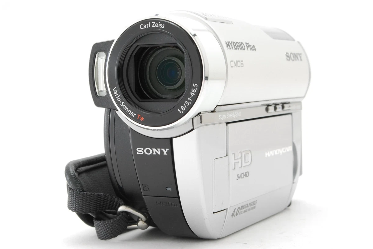 SONY Handycam HDビデオカメラ ホワイト Sony Handycam White Hard Disk Drive (HDD) Camcorders for sale | eBay
