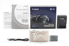 [Near MINT] Canon PowerShot SX620 HS 20.2 MP White Digital Camera From JAPAN