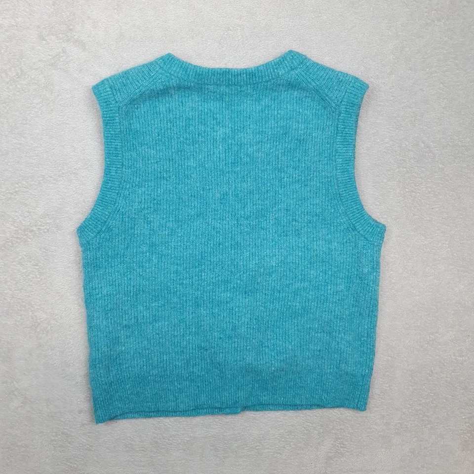 Samsoe Samsoe Knit Cardigans Vest Women Small S Sleeveless Button Alpaca Wool - Image 2 of 4