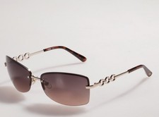 Suuna Women’s Designer Sunglasses Light Gold Metal rrp £39 €49.99 BNWT