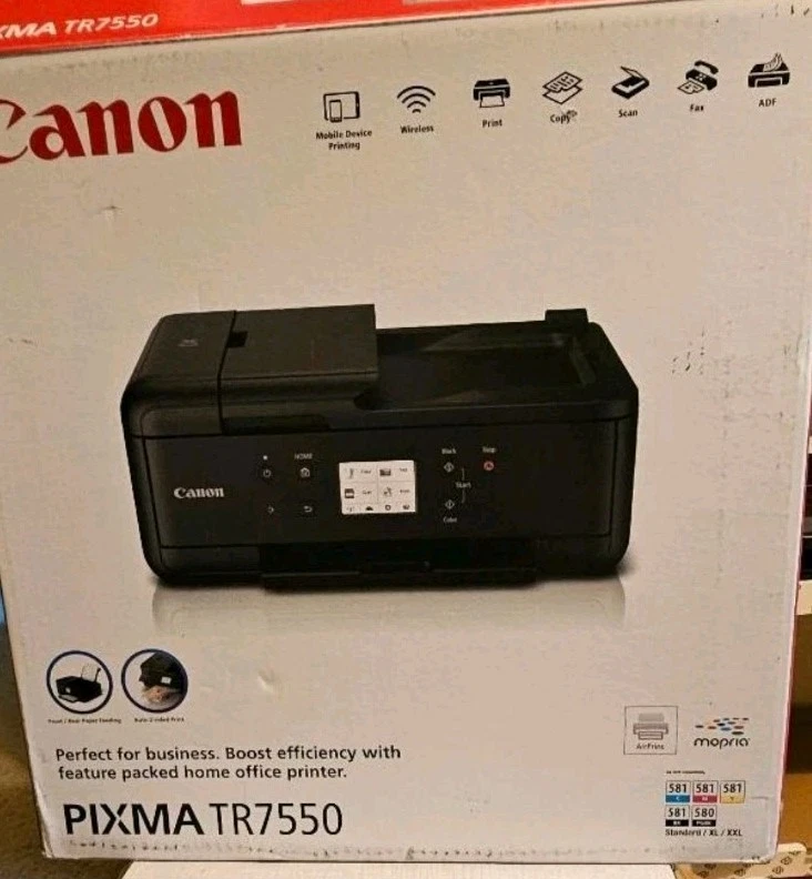 Canon PIXMA TR7550 Multifunktionsdrucker NEU - Bild 3 von 3