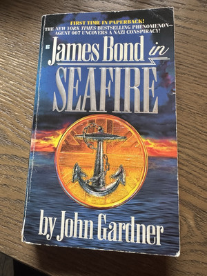 Seafire by John Gardner  (James Bond 007) - 1995 paperback edition