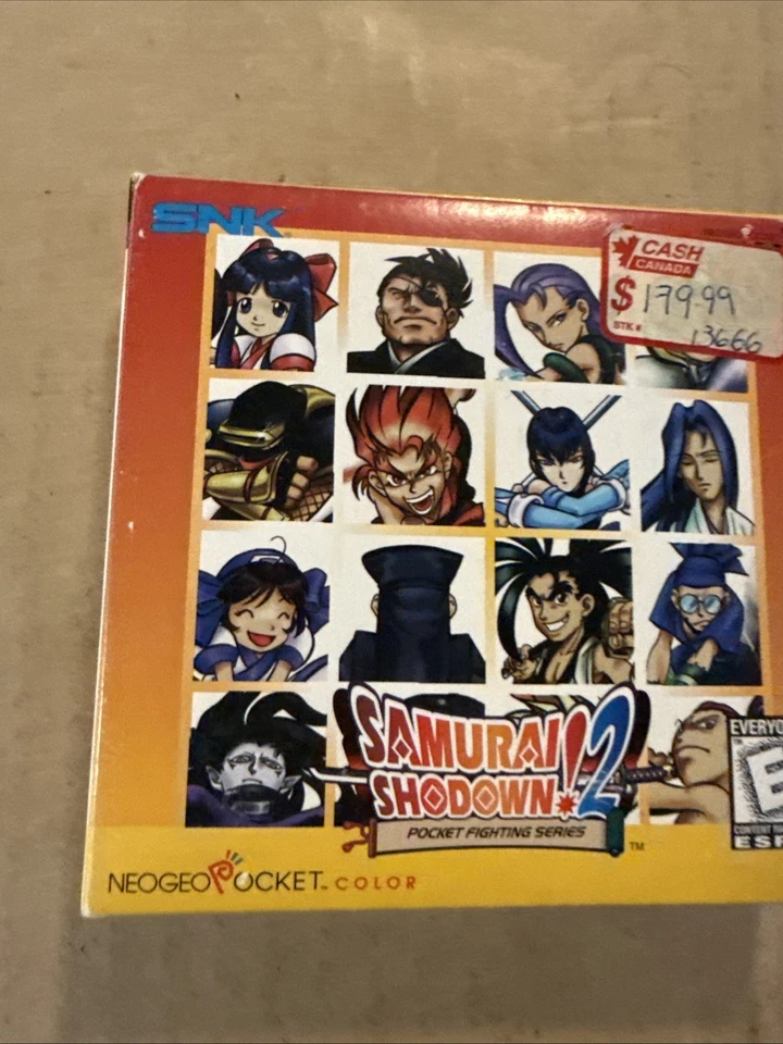 Samurai Shodown 2 (NeoGeo Pocket Color, 1999) Tested/Working - Complete in Box! - Image 2 of 4