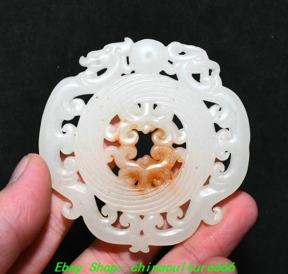 白玉中国风雕像、雕像| eBay