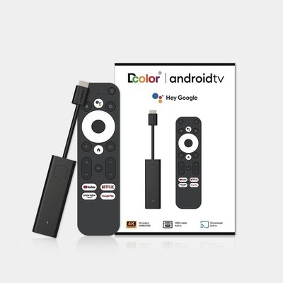Streaming Stick GD1 4K HDR | Android TV 14 | WLAN, Chromecast, Netflix & Disney+