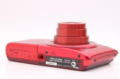Nikon COOLPIX S3500 20.1MP Digital Camera - Red for sale online | eBay