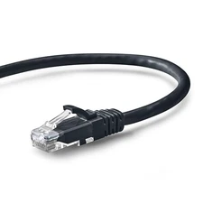 NavePoint Cat6 UTP Ethernet Network Patch Cable UL Listed, 3 FT Black, 10-Pack