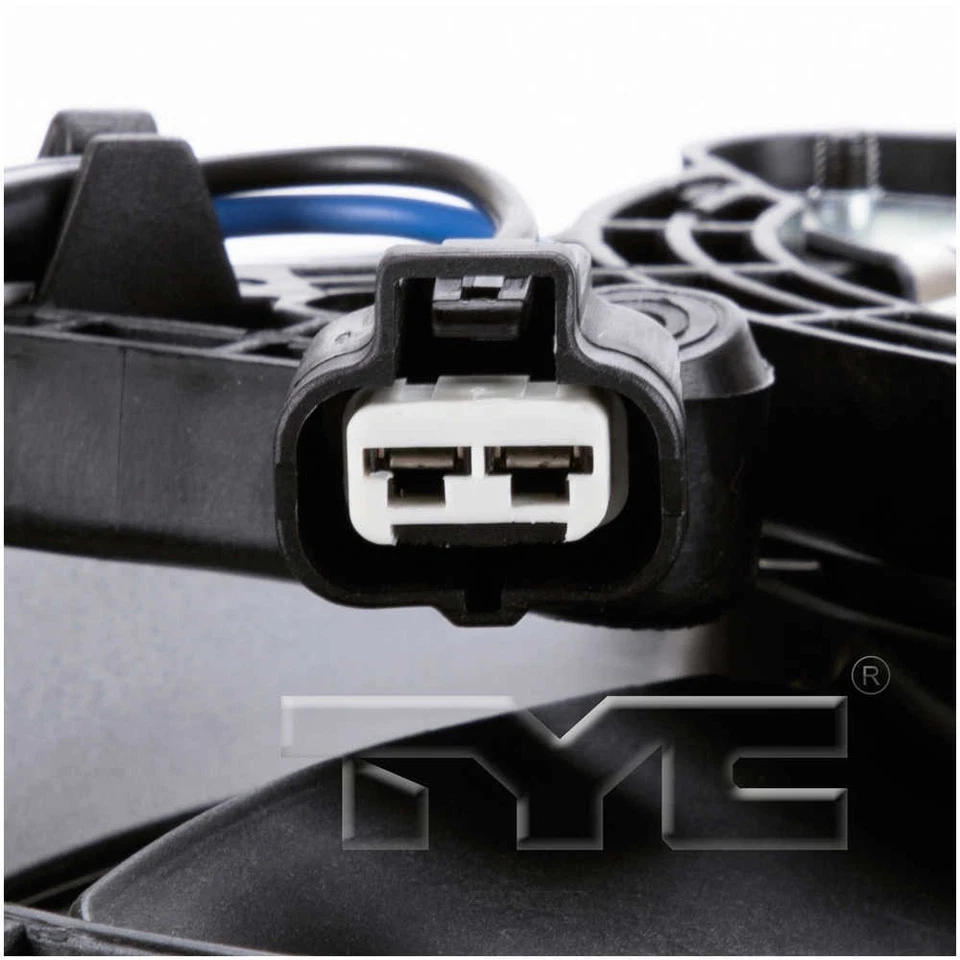 Ventilador de radiador y condensador doble para Mitsubishi Outlander TYC 2003-2006 Foto 4 de 4