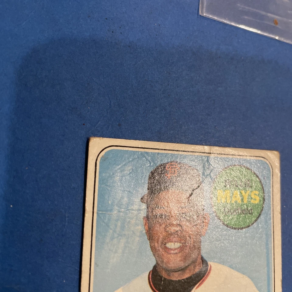 Lote de 77 tarjetas de béisbol 1969 Topps Willie Mays, Mclain, Bunning, Semi Hi#s Foto 4 de 4
