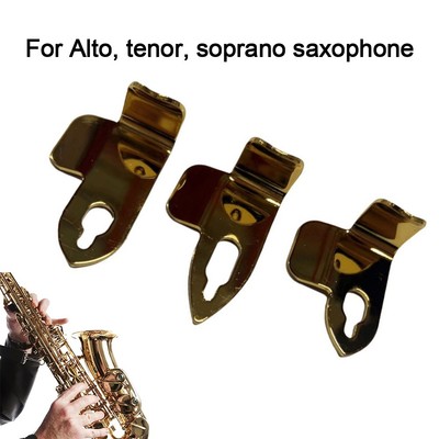 Premium Metall Daumenauflage für rechte Hand Altsopran Tenorsaxophon höchste Qualität