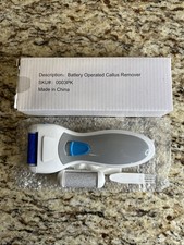 Battery Operated Callus Remover Open Box