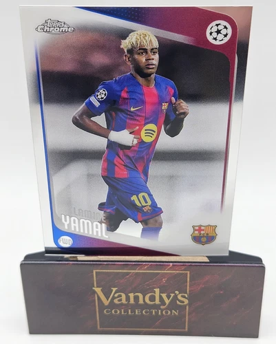 2025 Topps Chrome Lamine Yamal