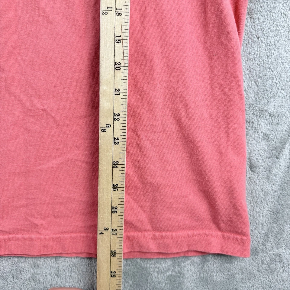 Camisa Brother Merle Grande Rosa Coral Cuello Redondo Dedo Medio Gráfico Camiseta Indie Foto 4 de 4