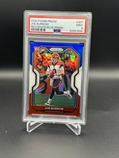 2020 Panini Prizm - Joe Burrow - Red White & Blue #307 PSA 9 MINT Rookie RC