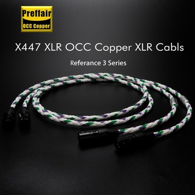 HiFi Audio Balanced Cable 3pin XLR Female to male cable for HiFi Audio Speaker