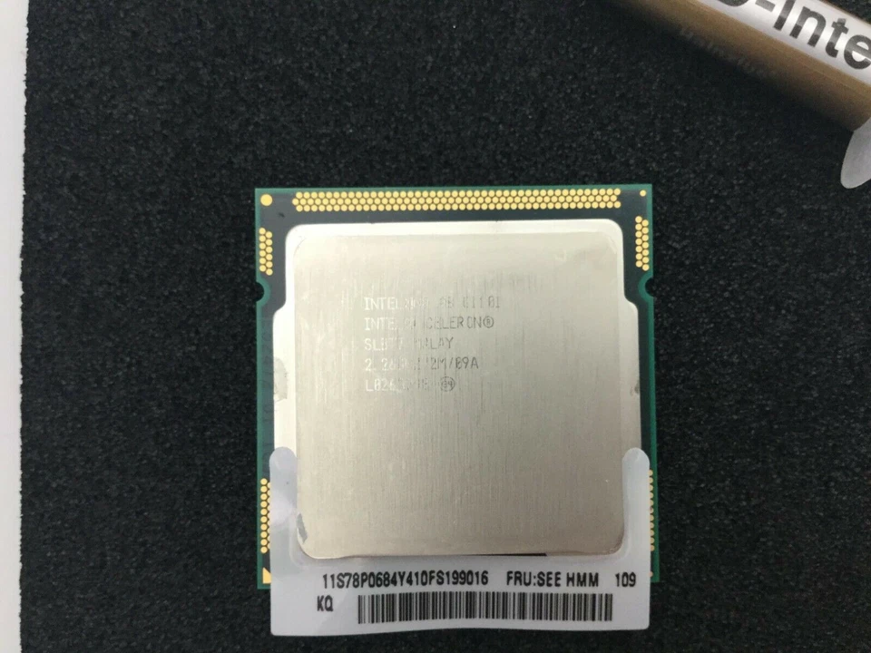 Intel Celeron G1101 Dual-Core 2.26 GHz 2MB CPU Processor SLBT7 w/ Thermal Grease - Image 3 of 4