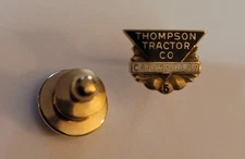Vintage 10k Gold THOMPSON TRACOR CO. / CATERPILLAR 5 YEAR Award Lapel Pin