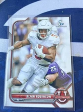 2022 Bowman U 1st Bijan Robinson RC