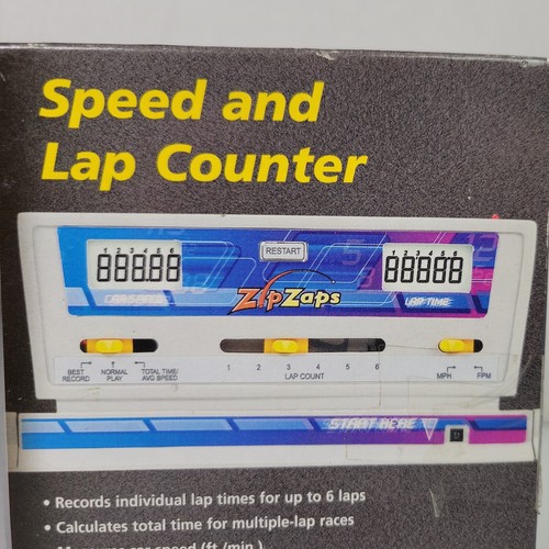 Micro RC Speed and Lap Counter - 1/64 Scale. RadioShack ZipZaps, NIB 600-7530 - Picture 6 of 7