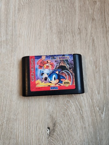Sonic Spinball (Sega Genesis, 1993) nur Originalkarton getestet - Bild 1 von 3