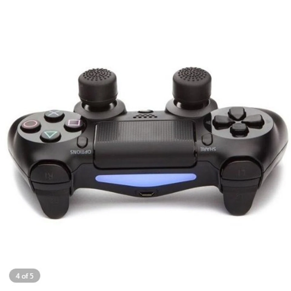 8 Pcs Silicone Thumb Stick Grip Cover Caps For PS4 & Xbox One Controller Game - Image 4 of 4