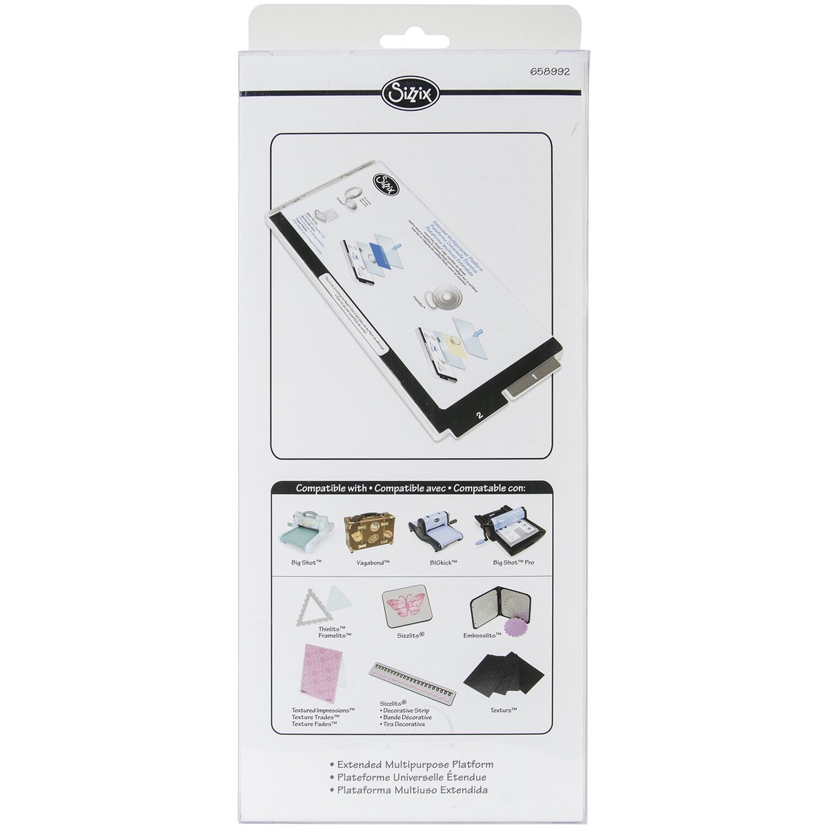 Sizzix Multi Extended Multipurpose Platform 658992 One Size for