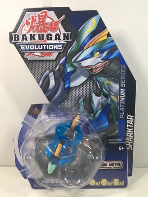 Aquos Sharktar Platinum Bakugan Evolution Series 2022 New 6+ - Free Shipping