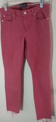 Gap Women's/Misses Size 26 Regular Pink Denim Like Legging. Stretch. Tapered leg