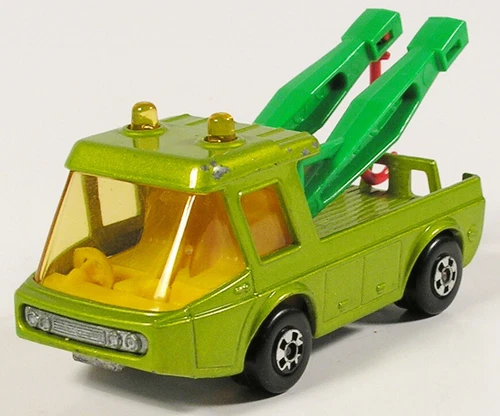 MATCHBOX TOE JOE No 74 5 SPOKES WRECK TOW TRUCK SUPERFAST LESNEY 1-75 BGC