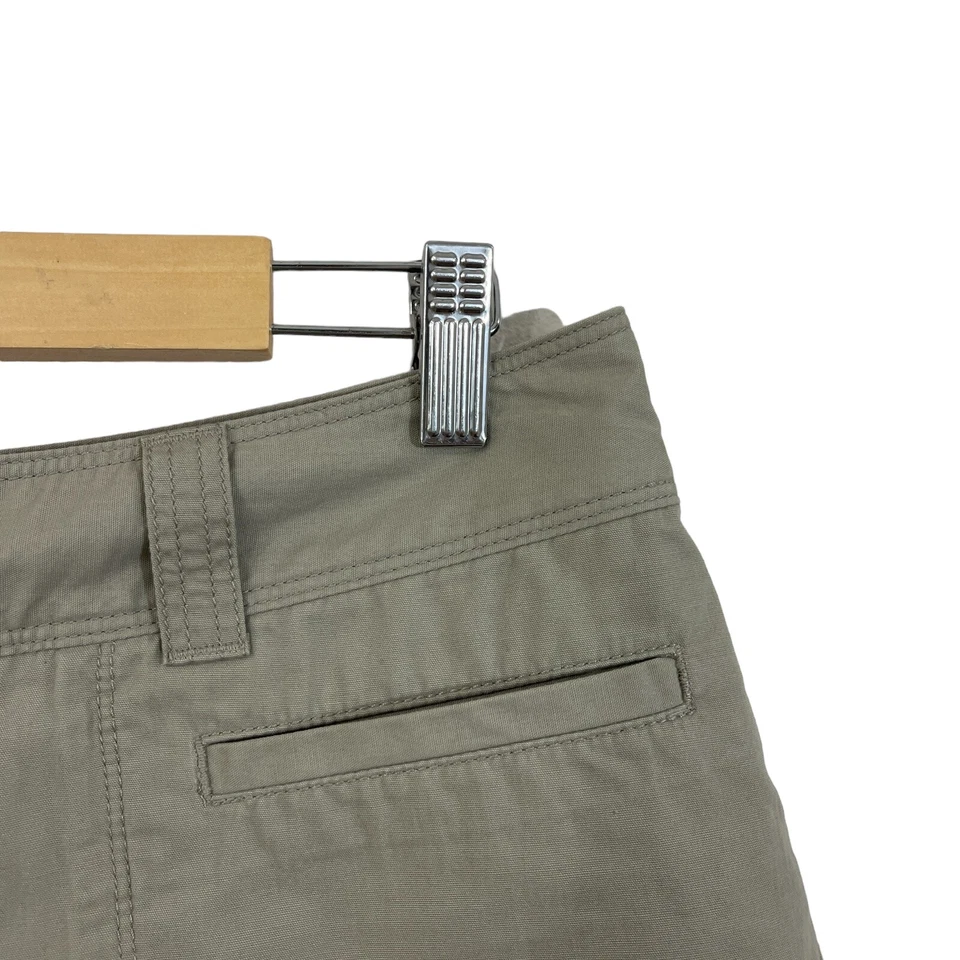 Pantalones Cortos Patagonia 12 Todo Uso Algodón Orgánico Marrón Informal Caminata tiro Alto Para Mujer Foto 4 de 4