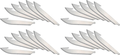 Outdoor Edge 24pc Folding Pocket Knife Drop Point Replacement Blades RR3524