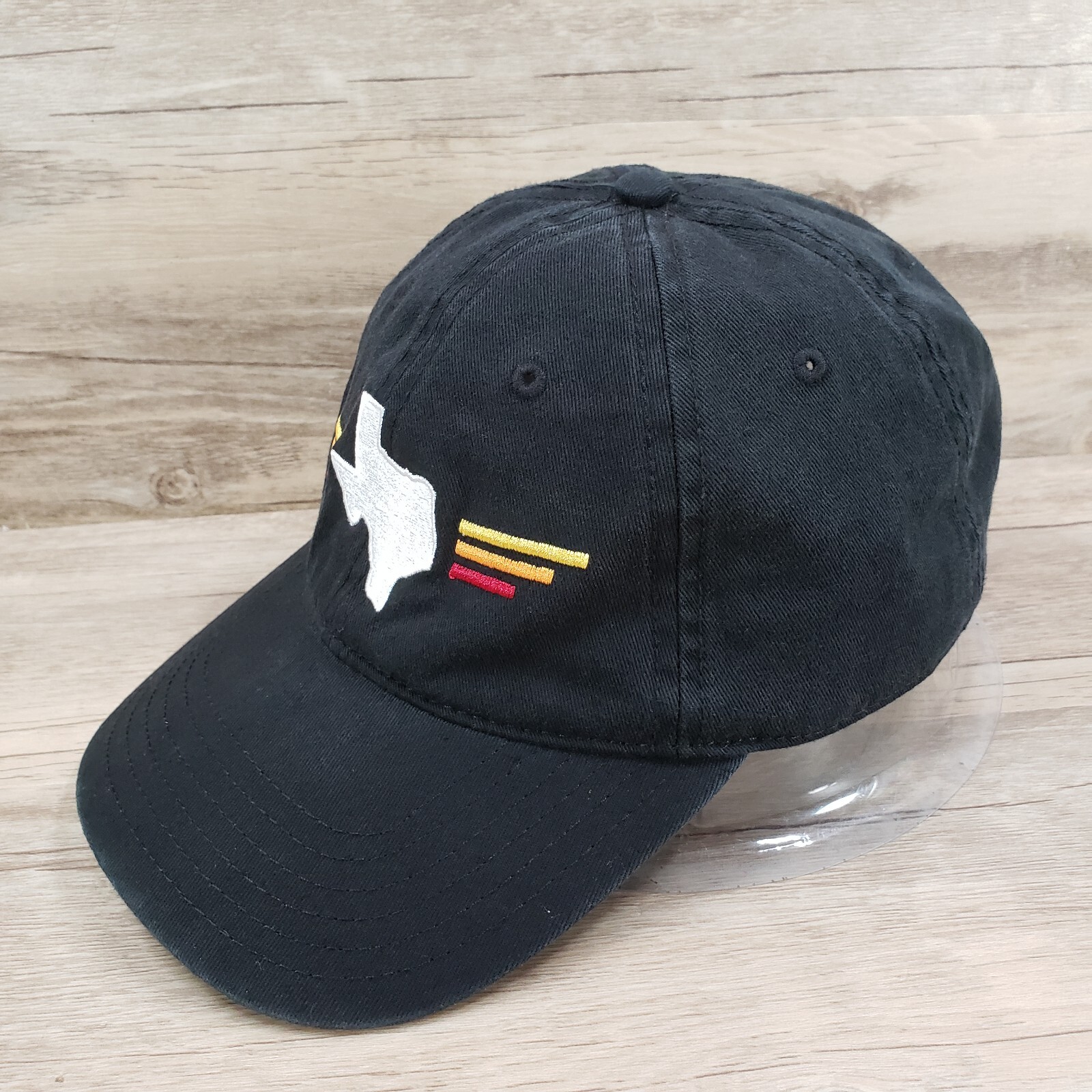 Texas Sunset Hat Cap Strap Back Black Embroidered… - image 5