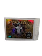 2022 Score Zach Wilson Breakthrough Gold Zone Jets #/50 SP