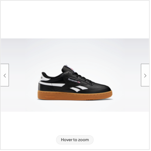 Size 14 - Reebok Club C Revenge Black 