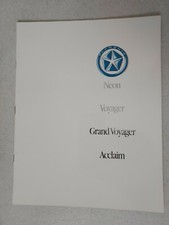 1995 Plymouth Prowler Neon Grand Voyager Acclaim Dealer Brochure Book 8.5" x 11"