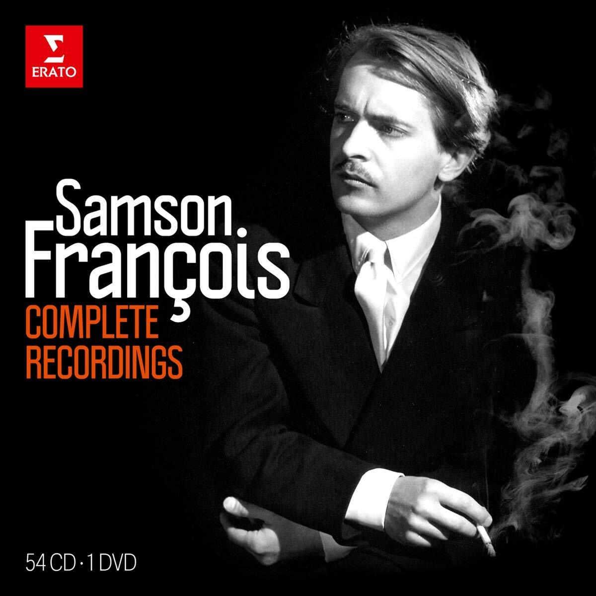 SAMSON FRANCOIS Complete Recordings Erato 54 CD 1 DVD Box Limited