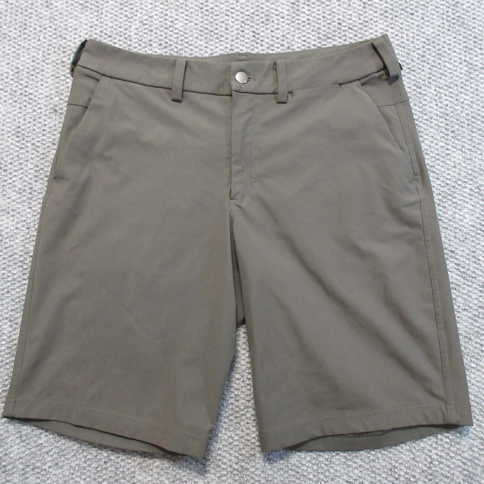Lululemon Mens Shorts 34 Gray Performance Stretch Chi… Gem
