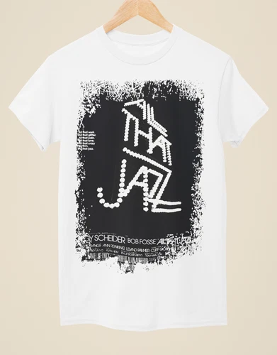 All That Jazz - Movie Poster Inspired Unisex White T-Shirt - Bild 1 von 3