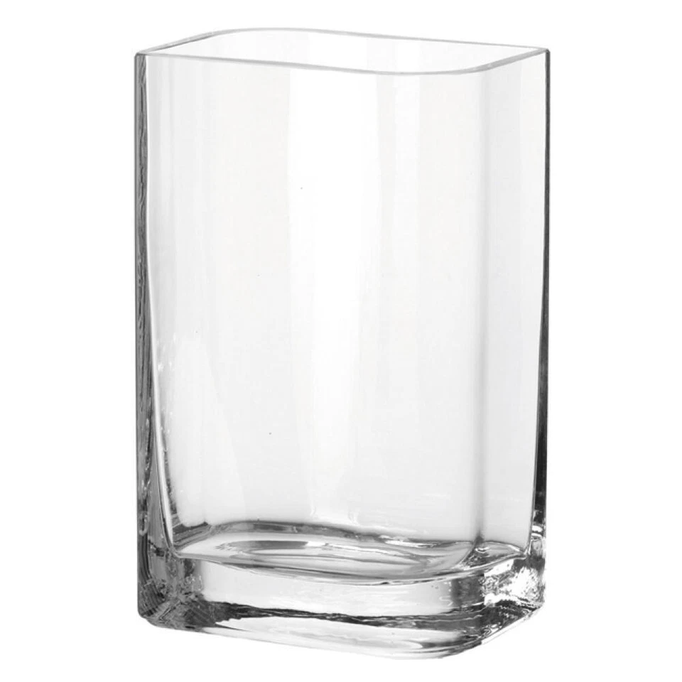 Leonardo Lucca Vase Blumenvase eckig Glas 25 x 15 cm 14384